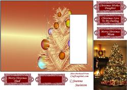 K Card Christmas Tree Sheet 2