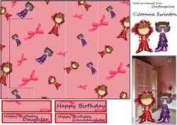 K Card Girl Dressing-up Sheet 1