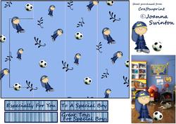 K Card Boy Dressing-up Sheet 1