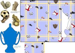 K Card Football Trophy Sheet 1