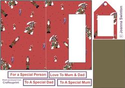 K Card Santas Workshop Sheet 2