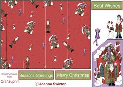 K Card Santas Workshop Sheet 1