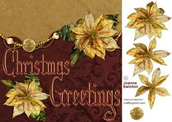 8x8 Golden Christmas