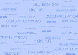 New Baby Boy Paper