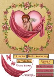 Cupids in My Heart 8x8