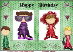 Box Fold Dress -up Girls Birthday