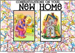 Box Fold New Home Card