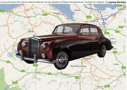 Bentley 1958 Swing Card