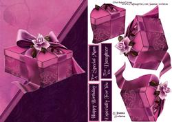 Pink Parcel Card