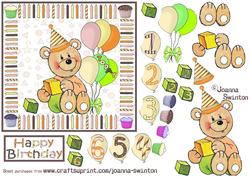 Cute Birthday Bear