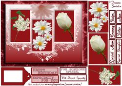 Flower Trio Card