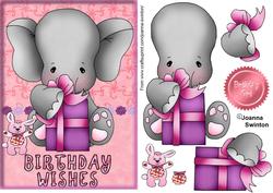 Birthday Girl Elephant