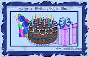 Surprise Kit - Birthday in Blue