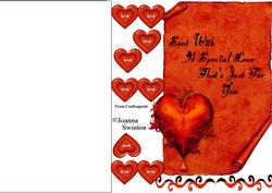Special Hinges Love Hearts