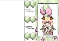 Special Hinges Her 2nd Birthday