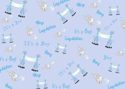 Animal Baby Boy Paper