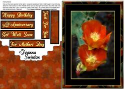 Envelope Card Poppies