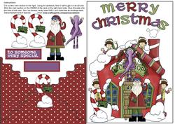 Envelope Card Santas Workshop