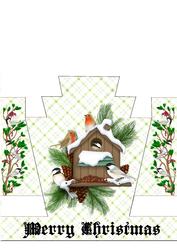 Snowy Birdhouse