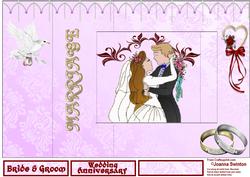 Pop Out Wedding/anniversary Card