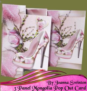 3 Panel Mongolia Ladies Card