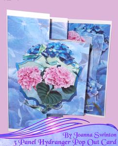 3 Panel Hydranger Card
