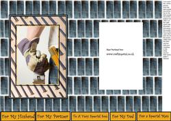 Do-it-yourself Fold Back Card