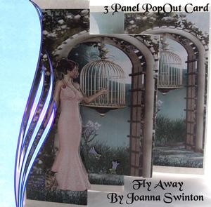 3 Panel Fly Away Card