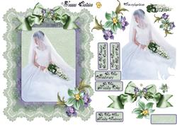 Lacy Frame Wedding/anniversary