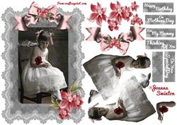 Lacy Frame Girl