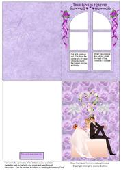 Lavender Wedding/anniversary Card