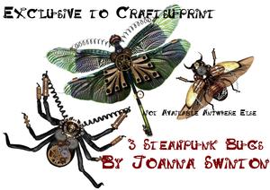 3 Cu4cu Steampunk Bugs
