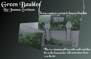 Satchel - Green Baubles