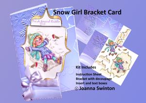Bracket Front Snow Girl