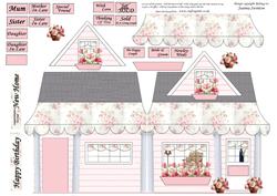 House Shaped Card