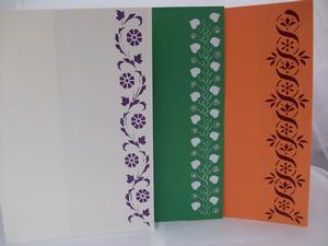 3 Fancy Edge Cards Cameo