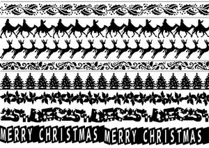 Christmas Borders Cameo