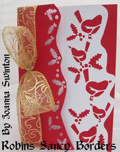 Christmas Robins Cameo