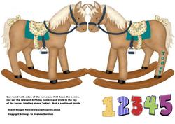 Age Birthday Rocking Horse