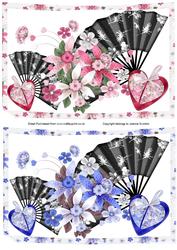 Flowers, Fans & Hearts