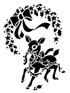 Reindeer Stars Cameo