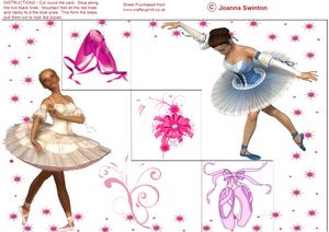3 Step Ballet Dancers Robo