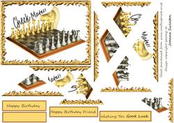Check Mate Chess Card