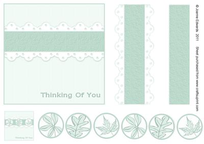 Thinking of You - Scalloped Edge
