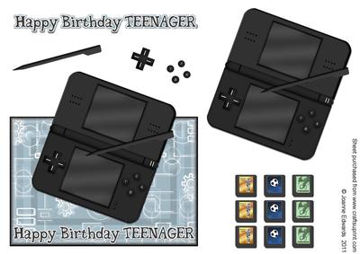 Happy Birthday Teenager - Handheld Console