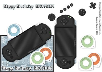Happy Birthday Brother - Portable Console
