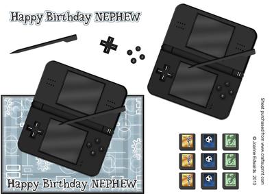 Happy Birthday Nephew - Handheld Console