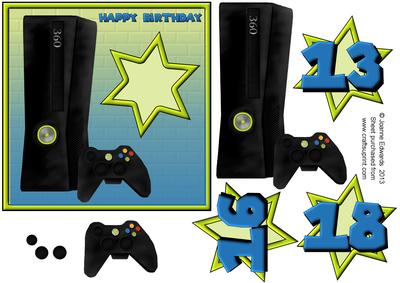 360 Console - Age Birthday, 13, 16, 18