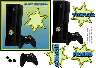 360 Console - Birthday. Nephew, Friend, Teenager