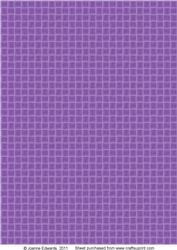 Paper Weave Background Sheet - Purple